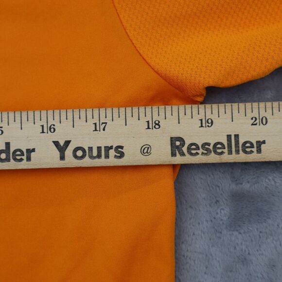 Houston Dynamo Shirt Men S Orange Adidas Print Dynamic Style Active Top Tee - Picture 7 of 15